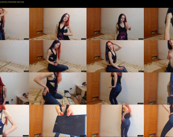 girl_i_am — 107 minute Chaturbate female cam show recording, 720p, Feb 21, 2020