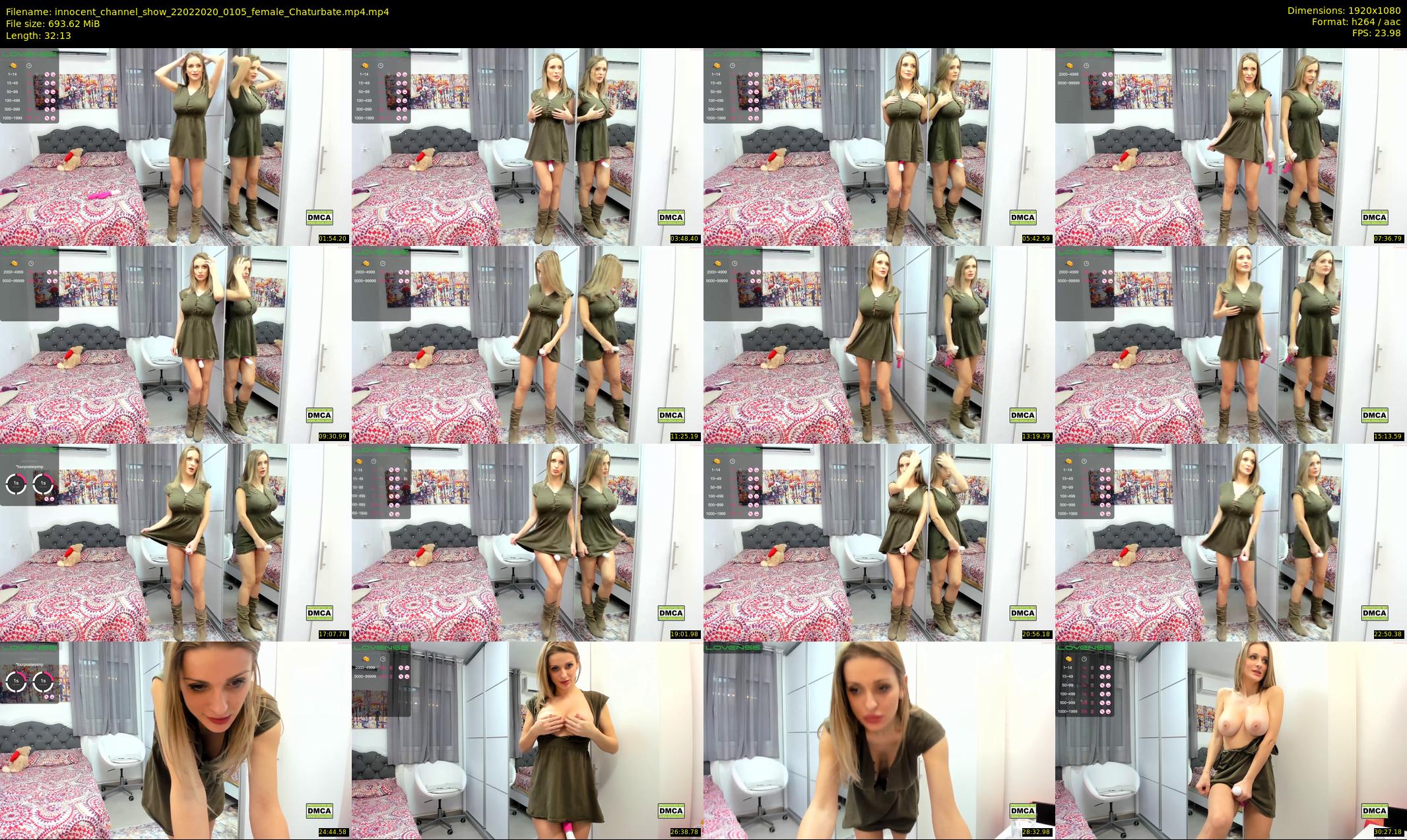 innocent_channel_show — 33 minute Chaturbate female cam show recording, 1080p, Feb 22, 2020