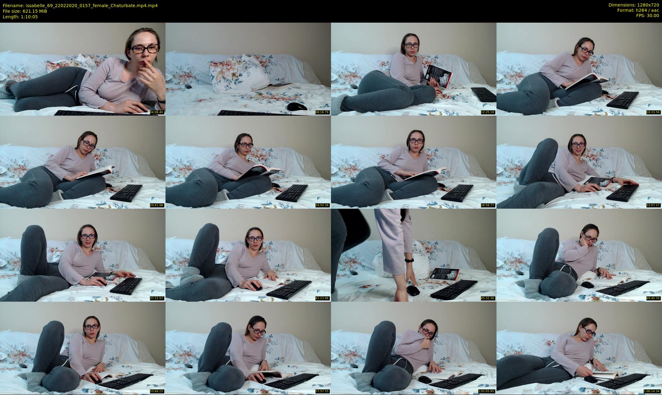 issabelle_69 — 71 minute Chaturbate couple cam show recording, 720p, Feb 22, 2020