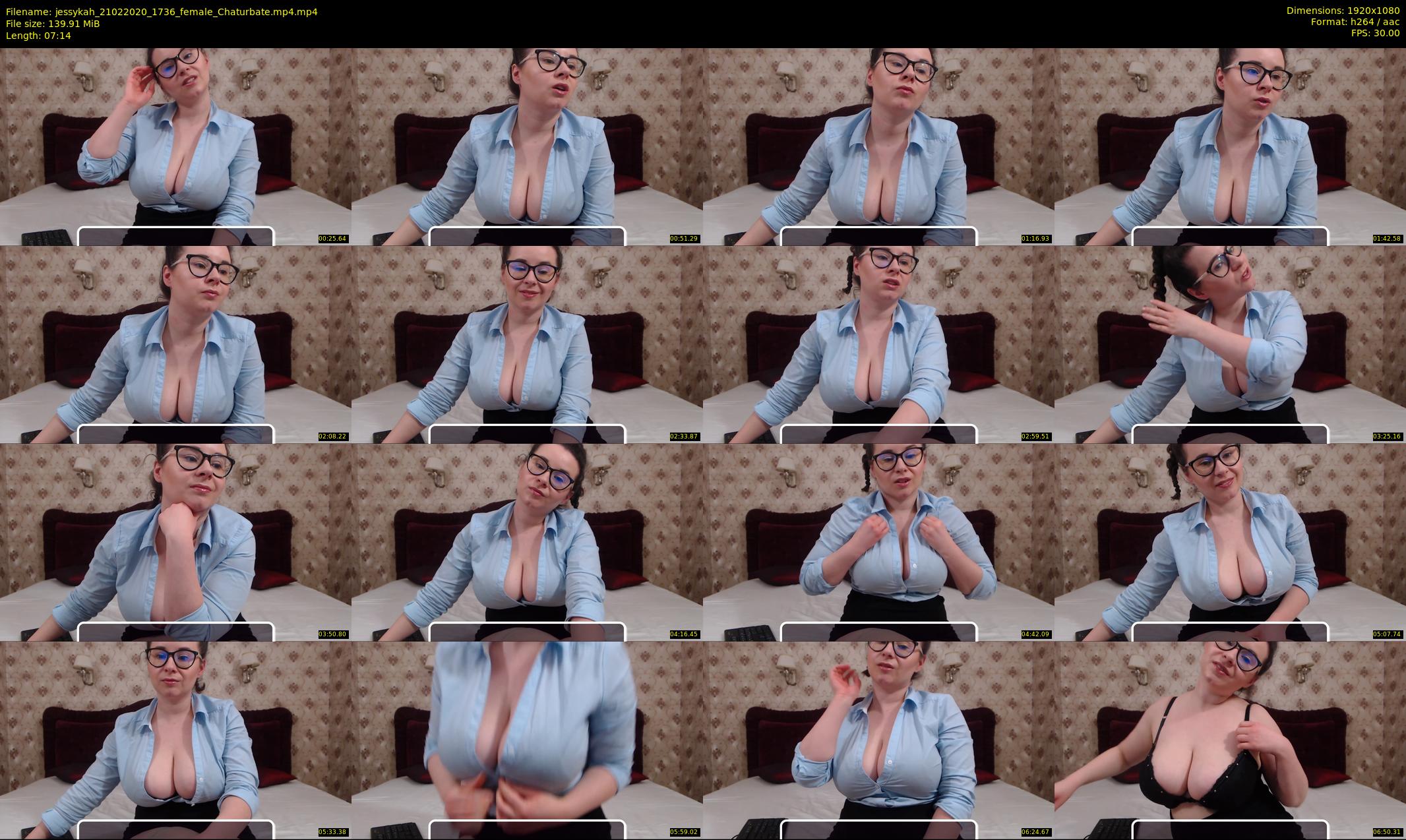 jessykah — 8 minute Chaturbate female cam show recording, 1080p, Feb 21, 2020