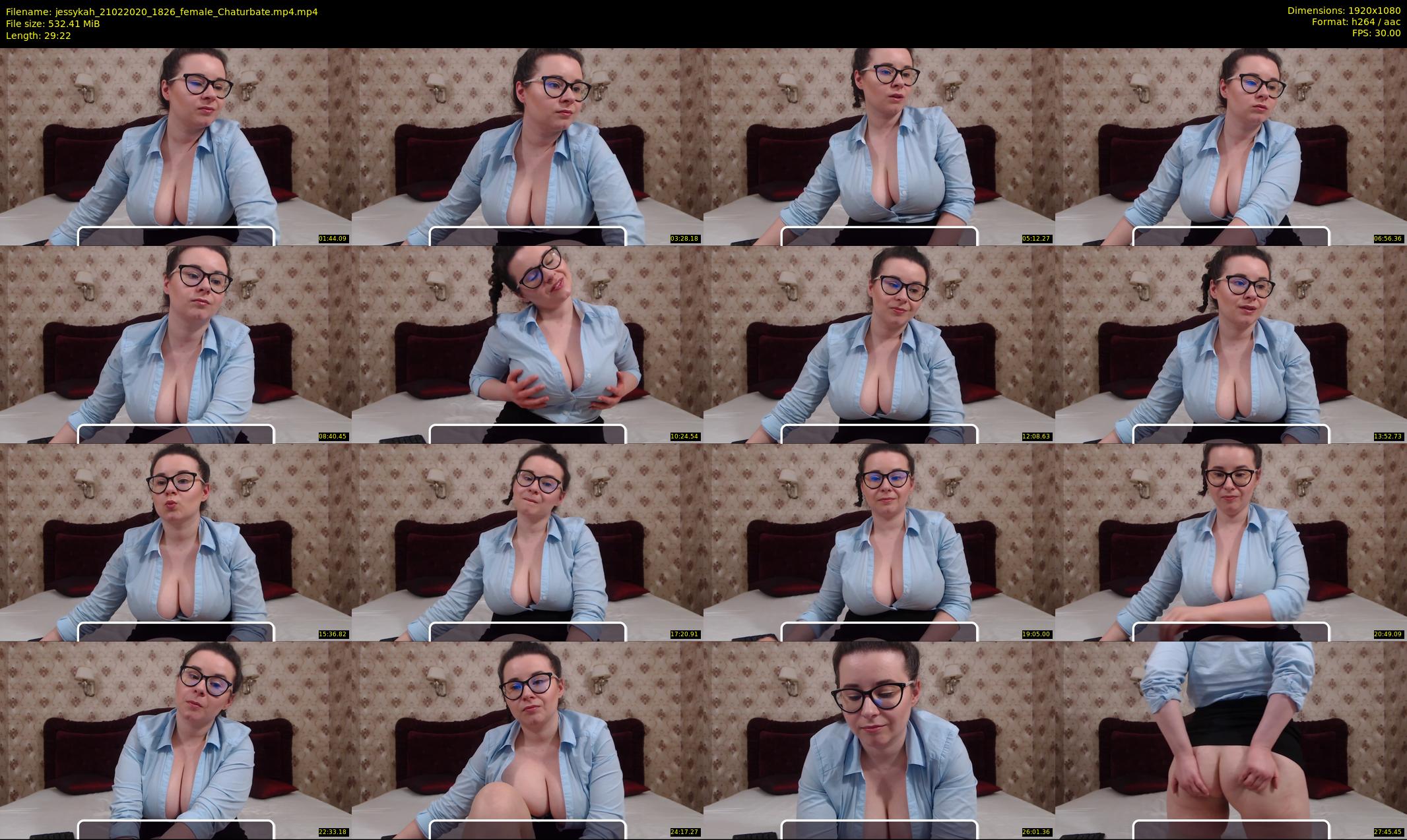 jessykah — 30 minute Chaturbate female cam show recording, 1080p, Feb 21, 2020