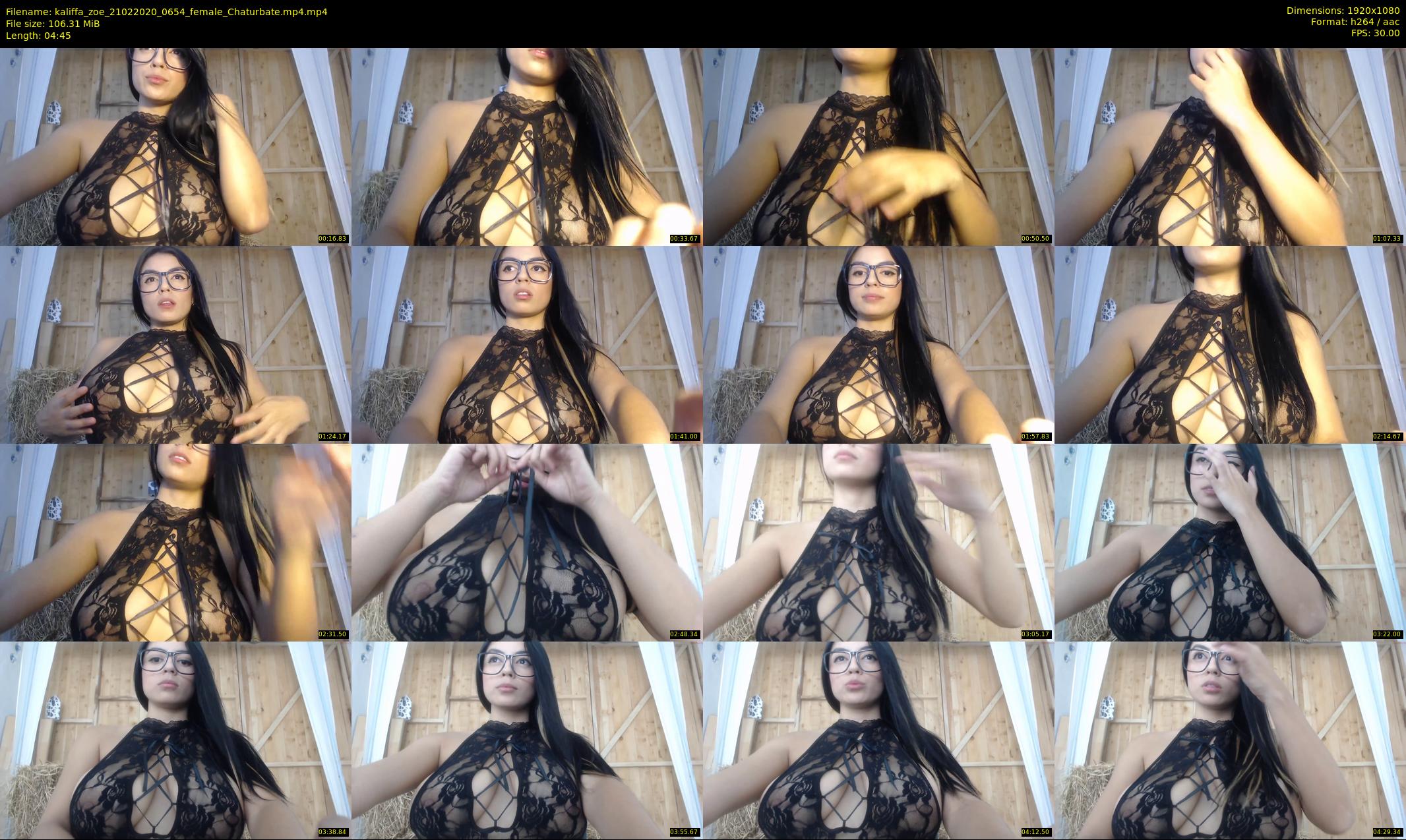 kaliffa_zoe — 5 minute Chaturbate female cam show recording, 1080p, Feb 21, 2020