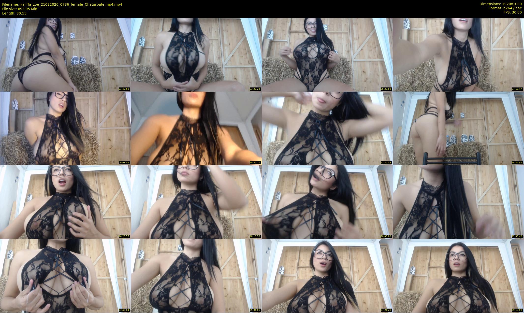 kaliffa_zoe — 31 minute Chaturbate female cam show recording, 1080p, Feb 21, 2020