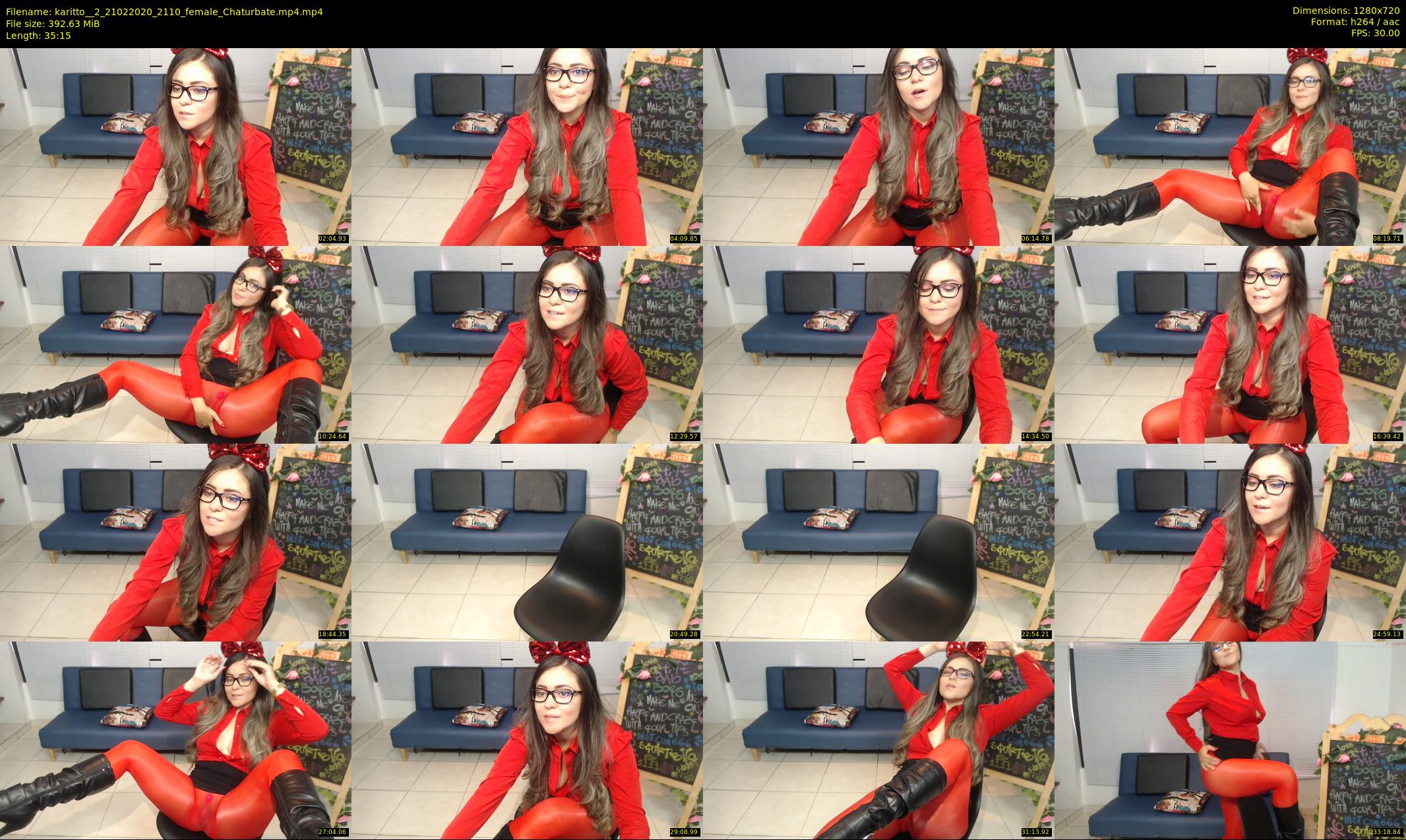 karitto__2 — 36 minute Chaturbate female cam show recording, 720p, Feb 21, 2020
