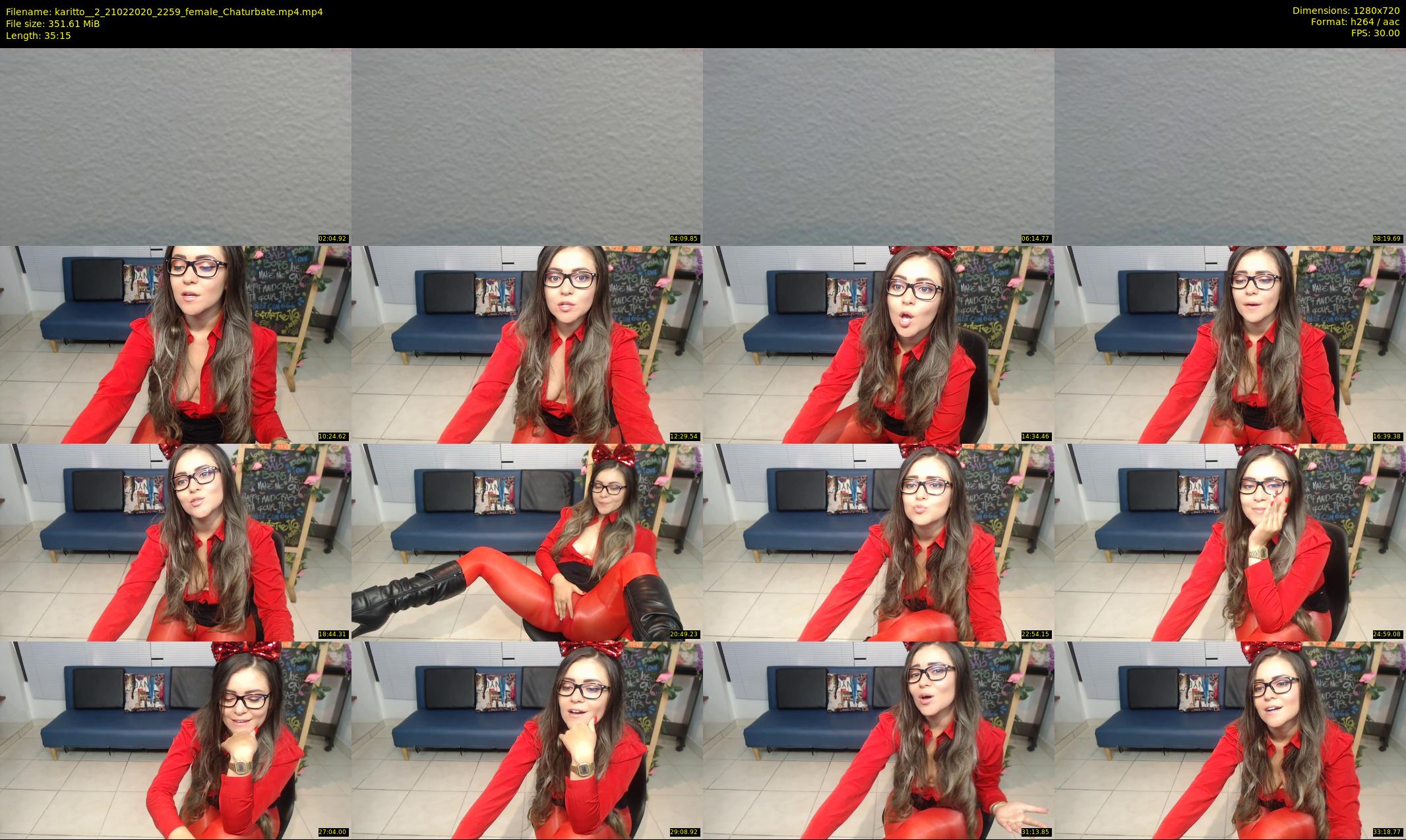 karitto__2 — 36 minute Chaturbate female cam show recording, 720p, Feb 21, 2020