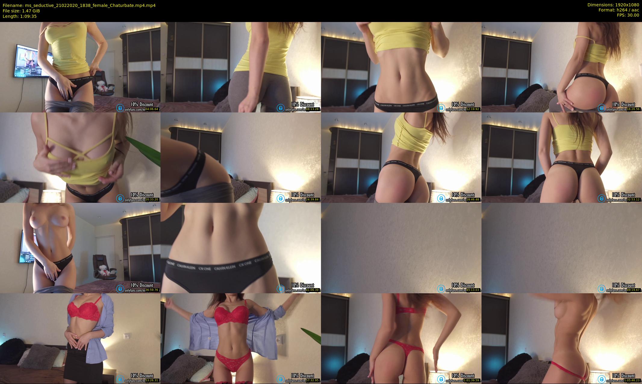 ms_seductive — 70 minute Chaturbate female cam show recording, 1080p, Feb 21, 2020