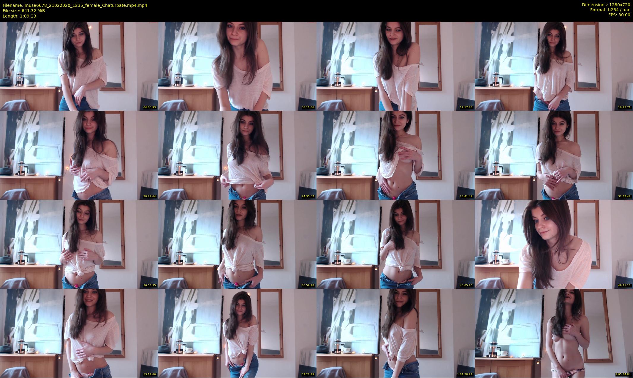 muse6678 — 70 minute Chaturbate female cam show recording, 720p, Feb 21, 2020