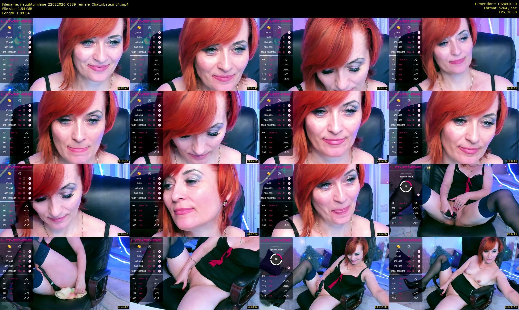 naughtymilane — 70 minute Chaturbate female cam show recording, 1080p, Feb 22, 2020