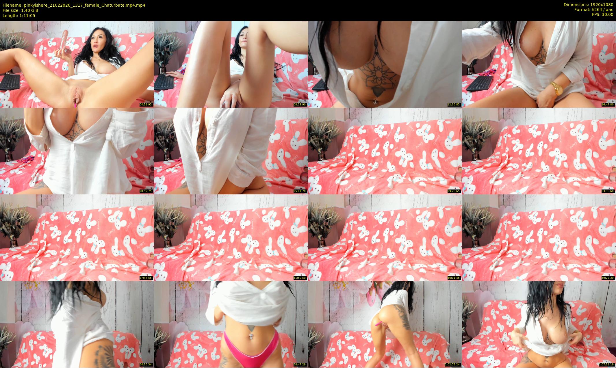 pinkyishere — 72 minute Chaturbate female cam show recording, 1080p, Feb 21, 2020