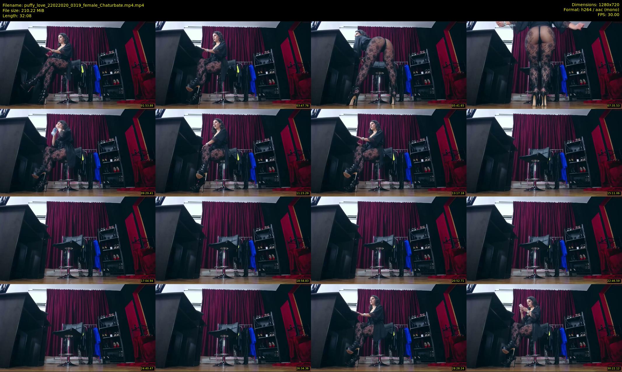 puffy_love — 33 minute Chaturbate female cam show recording, 720p, Feb 22, 2020