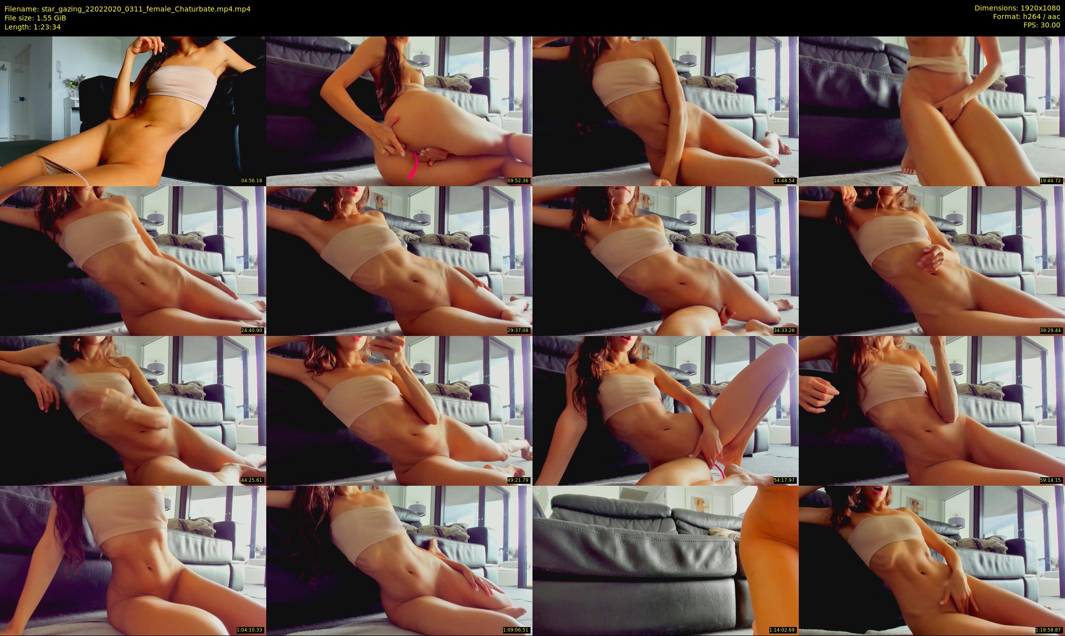 star_gazing — 84 minute Chaturbate female cam show recording, 1080p, Feb 22, 2020