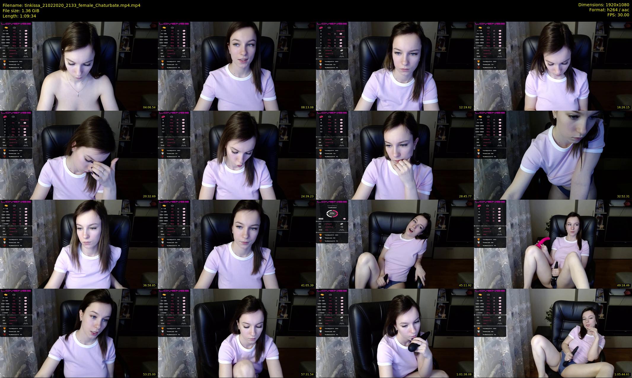 tinkissa — 70 minute Chaturbate couple cam show recording, 1080p, Feb 21, 2020