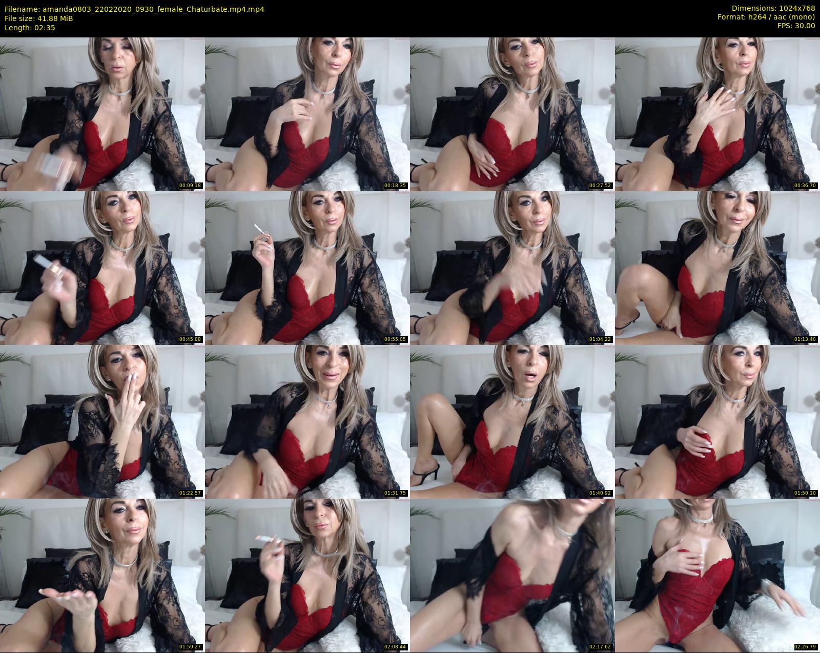 amanda0803 — 3 minute Chaturbate female cam show recording, 720p, Feb 22, 2020