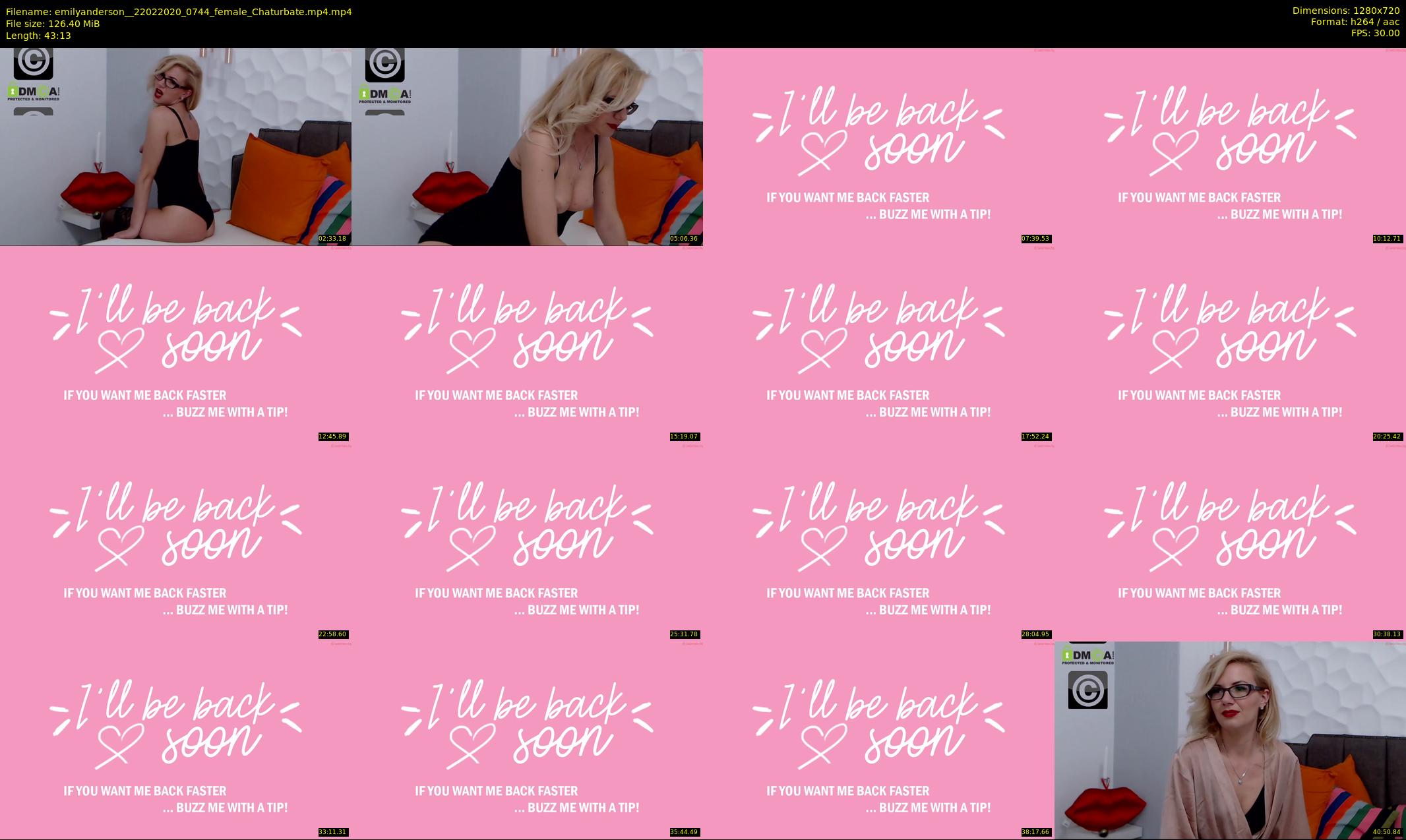 emilyanderson_ — 44 minute Chaturbate female cam show recording, 720p, Feb 22, 2020
