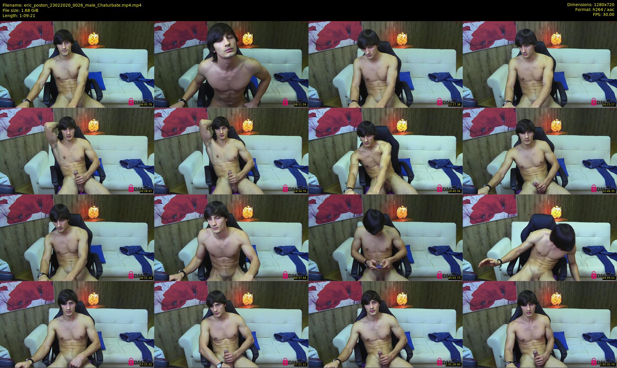 eric_poston — 70 minute Chaturbate male cam show recording, 720p, Feb 23, 2020