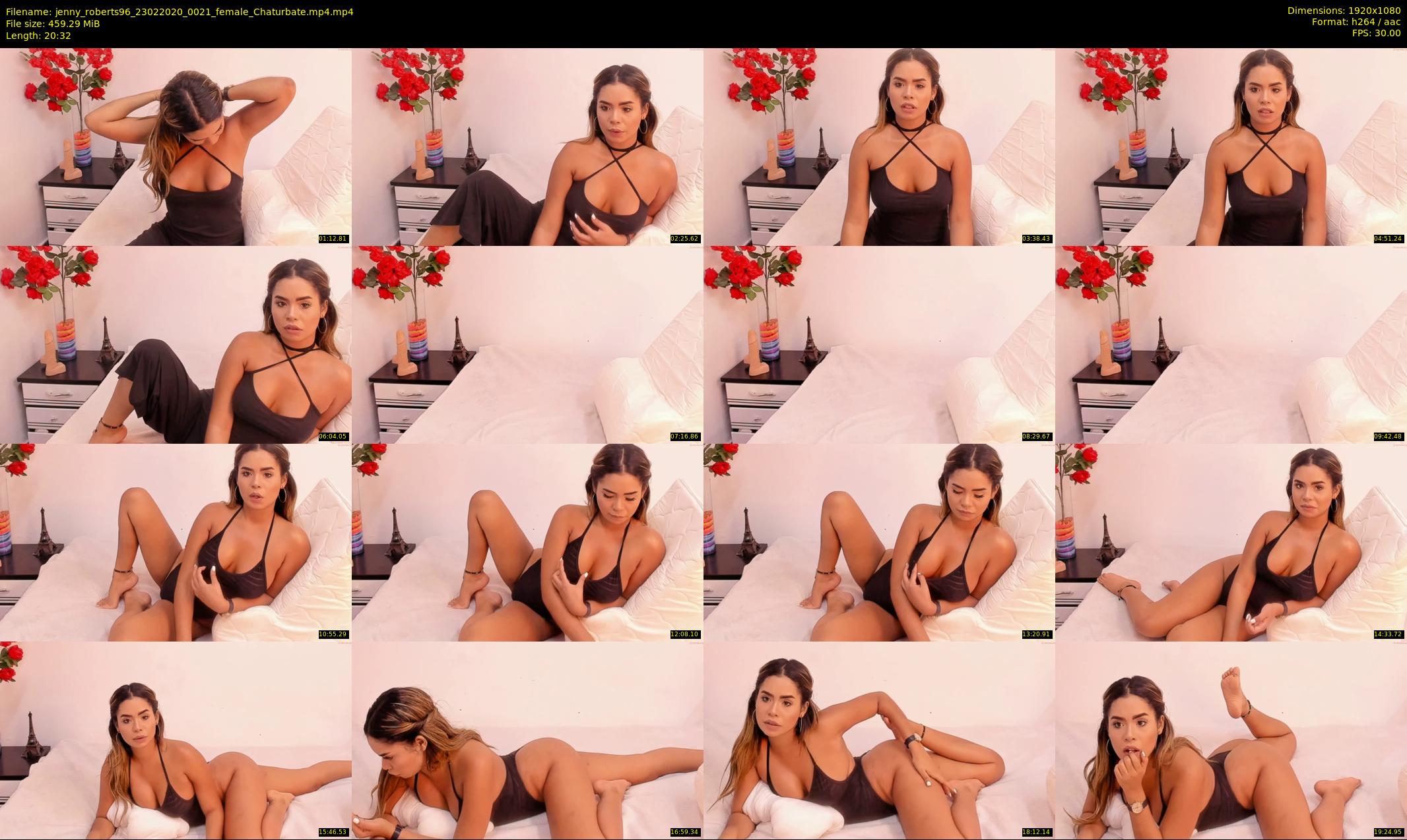 jenny_roberts96 — 21 minute Chaturbate female cam show recording, 1080p, Feb 23, 2020