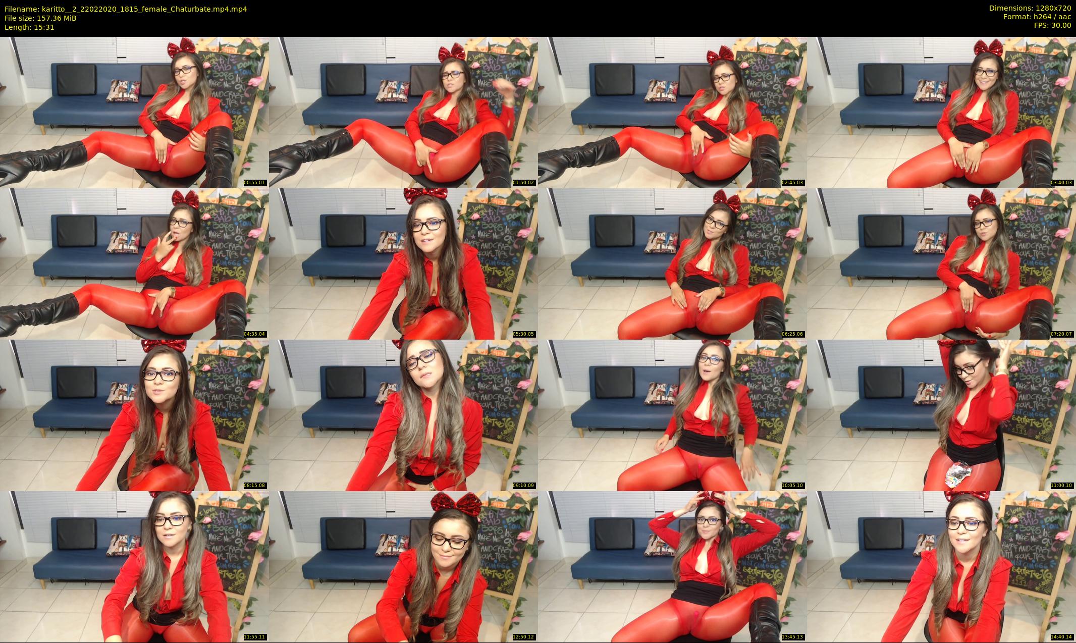 karitto__2 — 16 minute Chaturbate female cam show recording, 720p, Feb 22, 2020