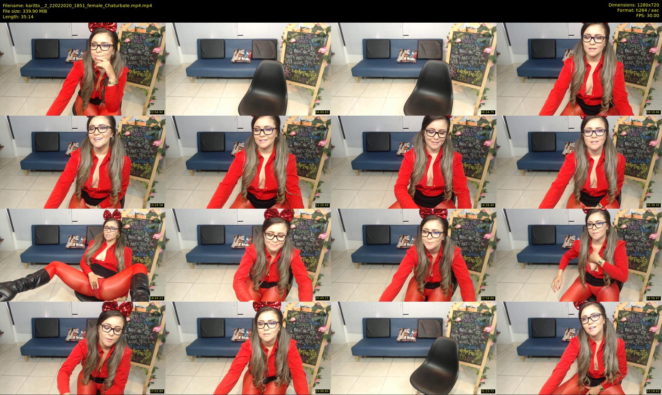 karitto__2 — 36 minute Chaturbate female cam show recording, 720p, Feb 22, 2020