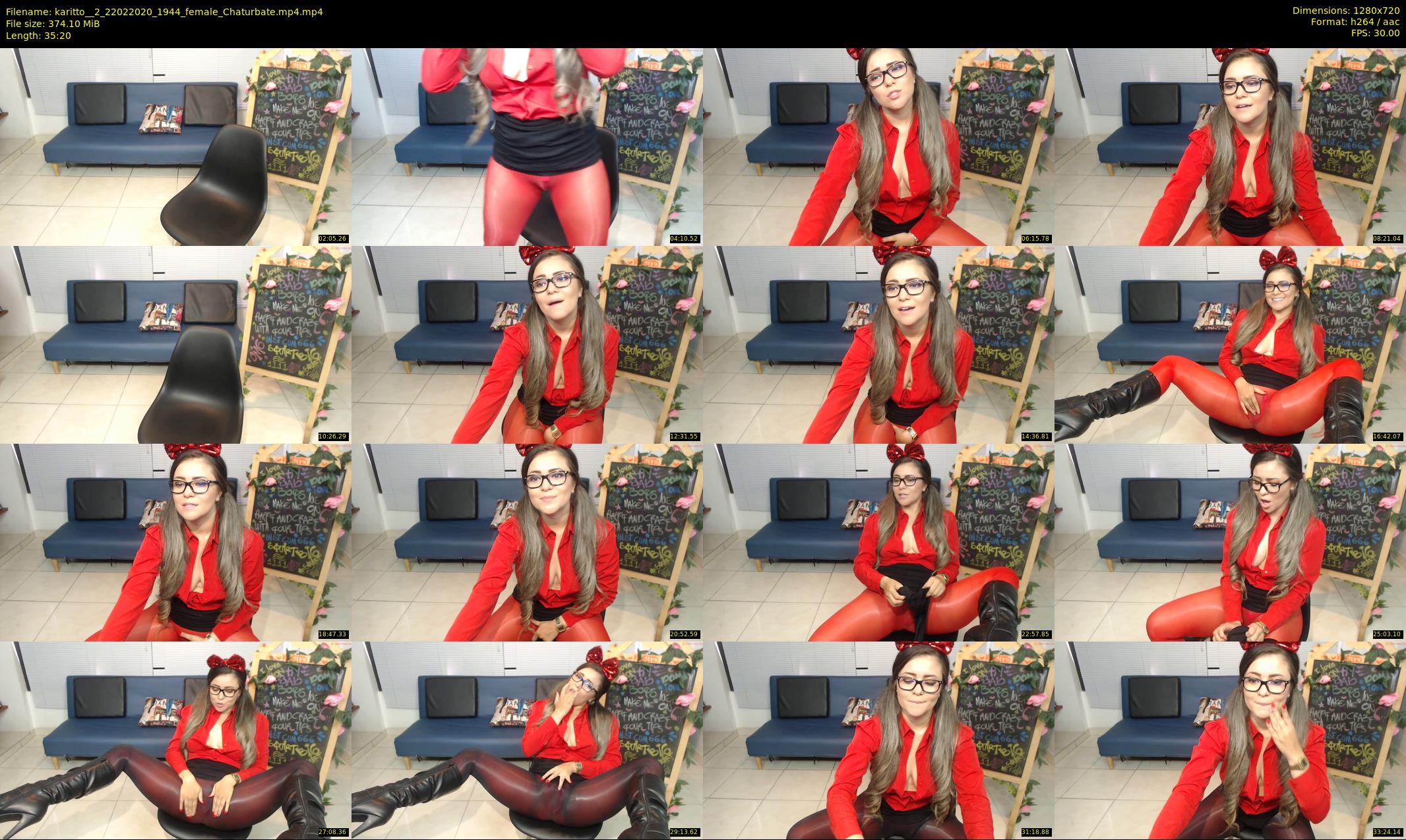 karitto__2 — 36 minute Chaturbate female cam show recording, 720p, Feb 22, 2020