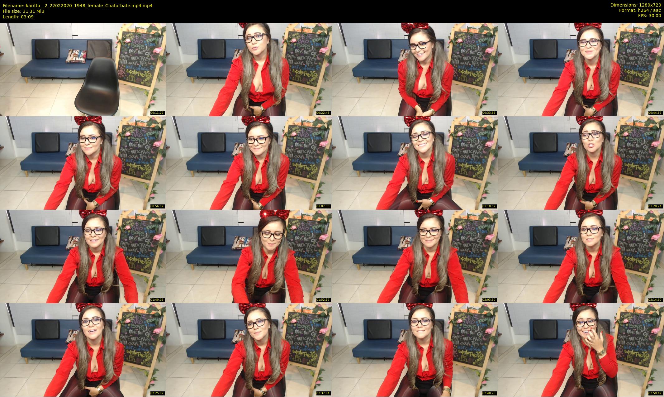 karitto__2 — 4 minute Chaturbate female cam show recording, 720p, Feb 22, 2020