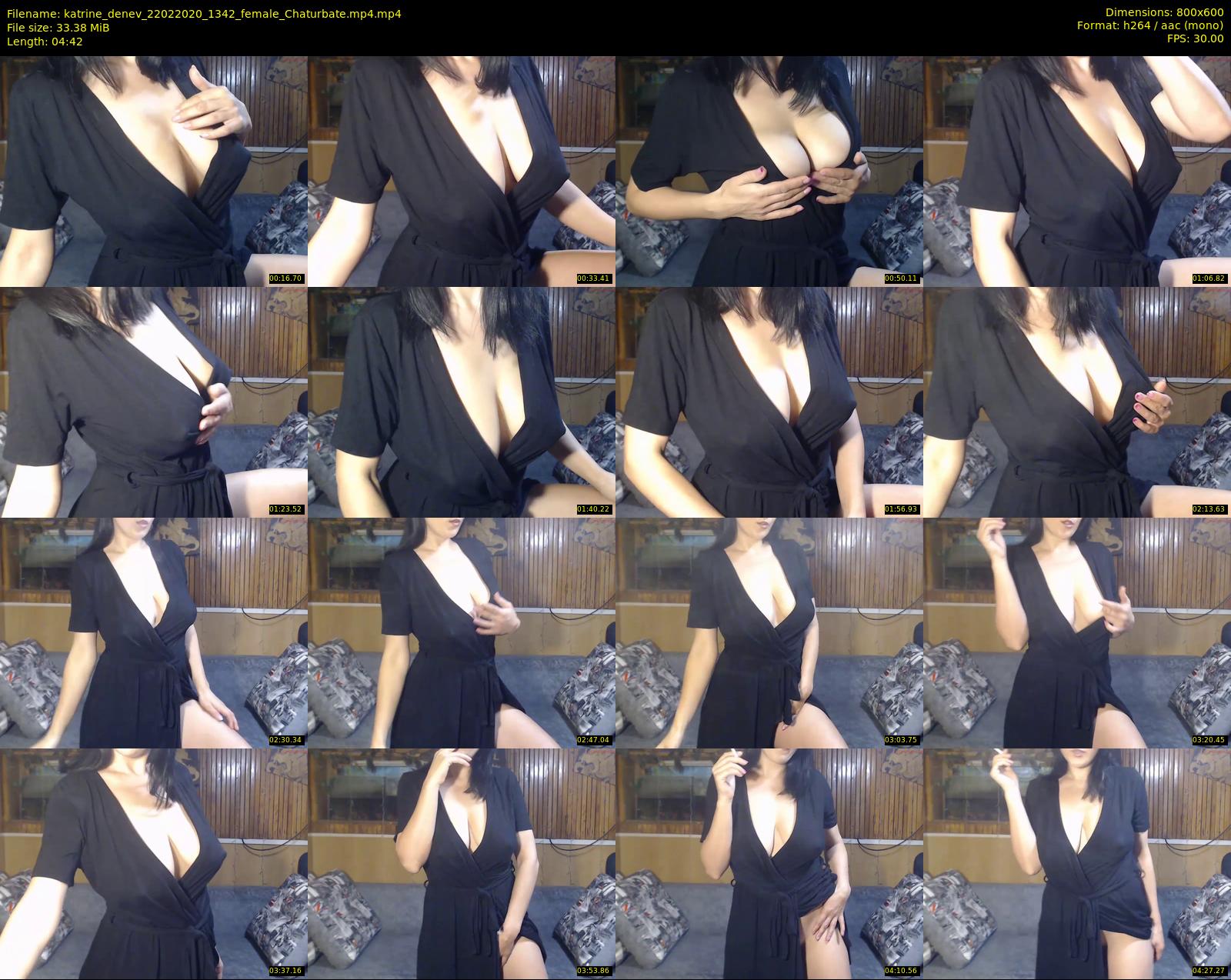 katrine_denev — 5 minute Chaturbate female cam show recording, 480p, Feb 22, 2020