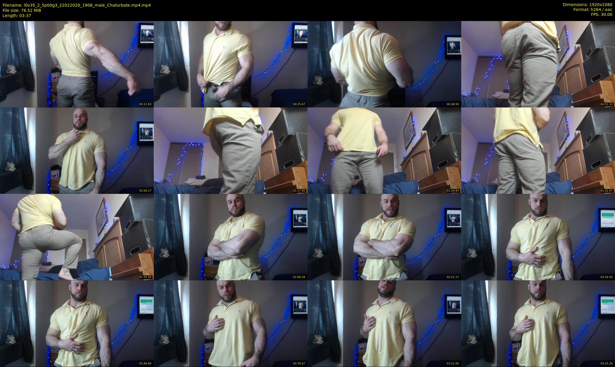 l0v35_2_5p00g3 — 4 minute Chaturbate male cam show recording, 1080p, Feb 22, 2020