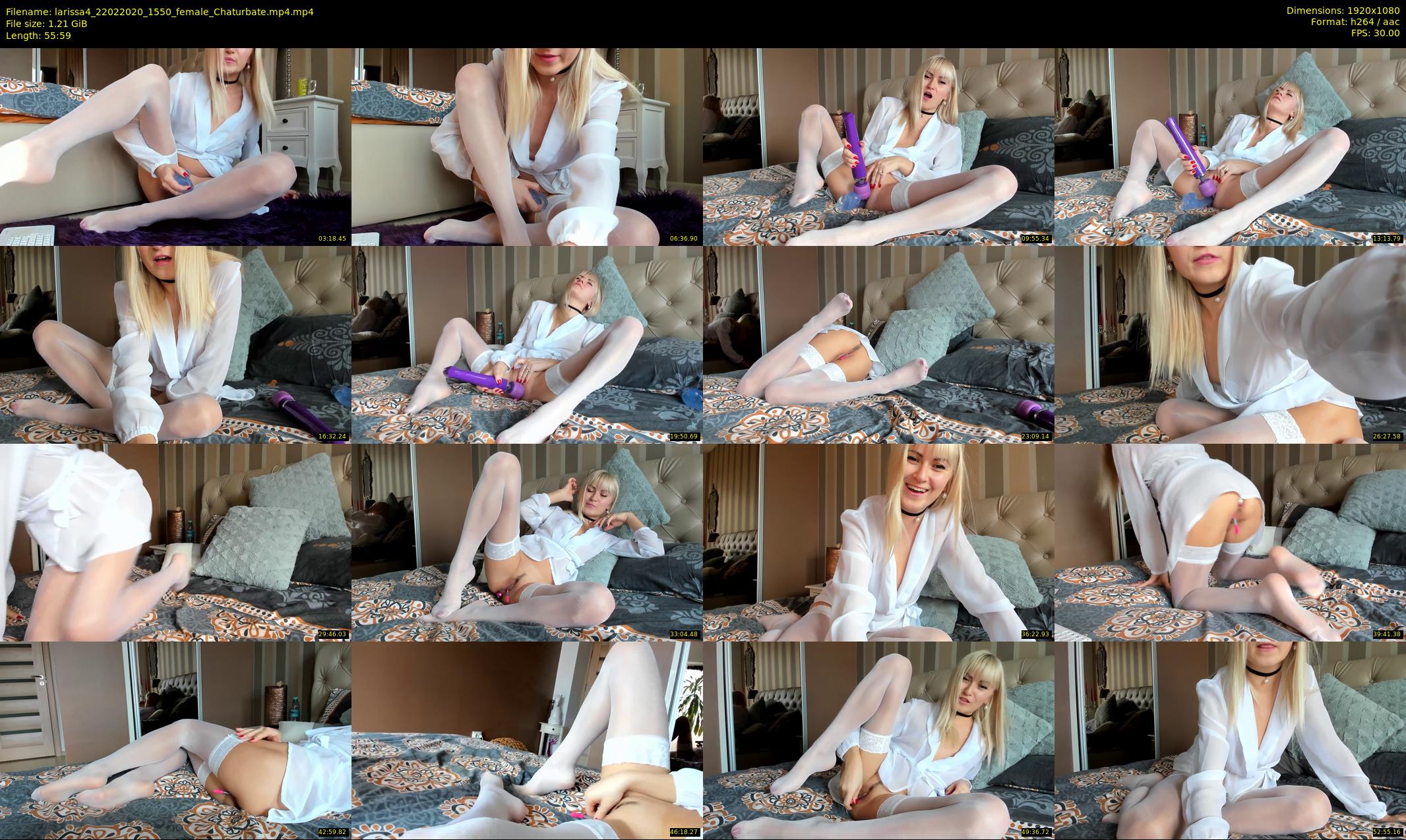 larissa4 — 56 minute Chaturbate female cam show recording, 1080p, Feb 22, 2020