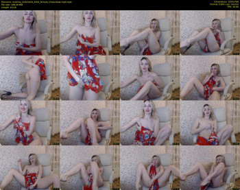 mallinia — 17 minute Chaturbate female cam show recording, 720p, Feb 22, 2020