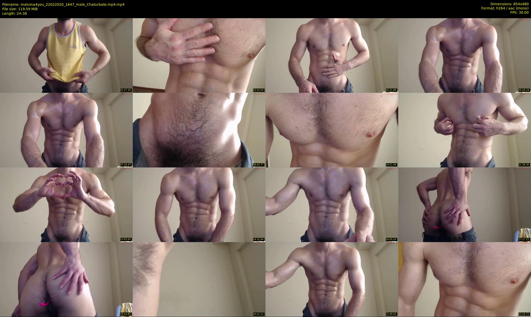 maluma4you — 25 minute Chaturbate male cam show recording, 480p, Feb 22, 2020