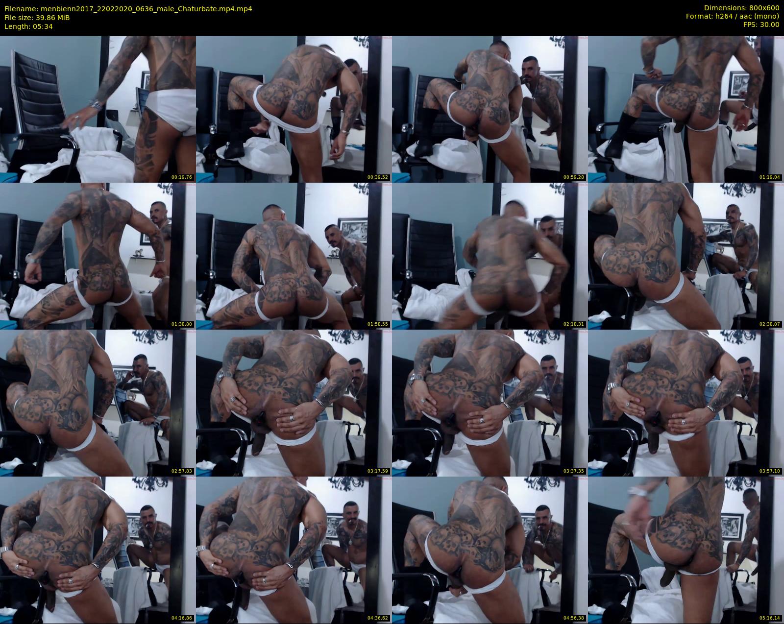 menbienn2017 — 6 minute Chaturbate male cam show recording, 480p, Feb 22, 2020