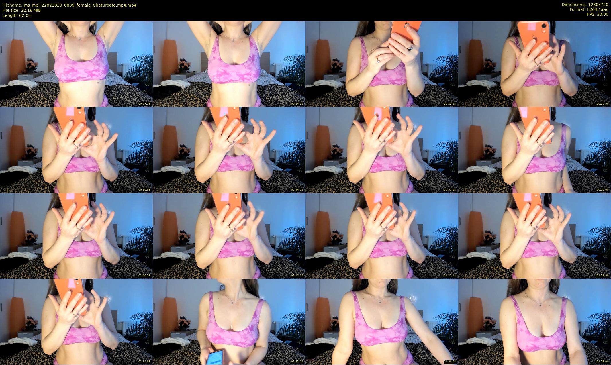 ms_mel — 3 minute Chaturbate female cam show recording, 720p, Feb 22, 2020