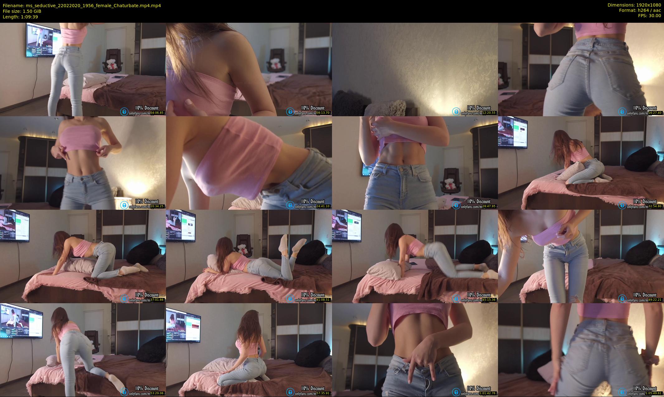 ms_seductive — 70 minute Chaturbate female cam show recording, 1080p, Feb 22, 2020