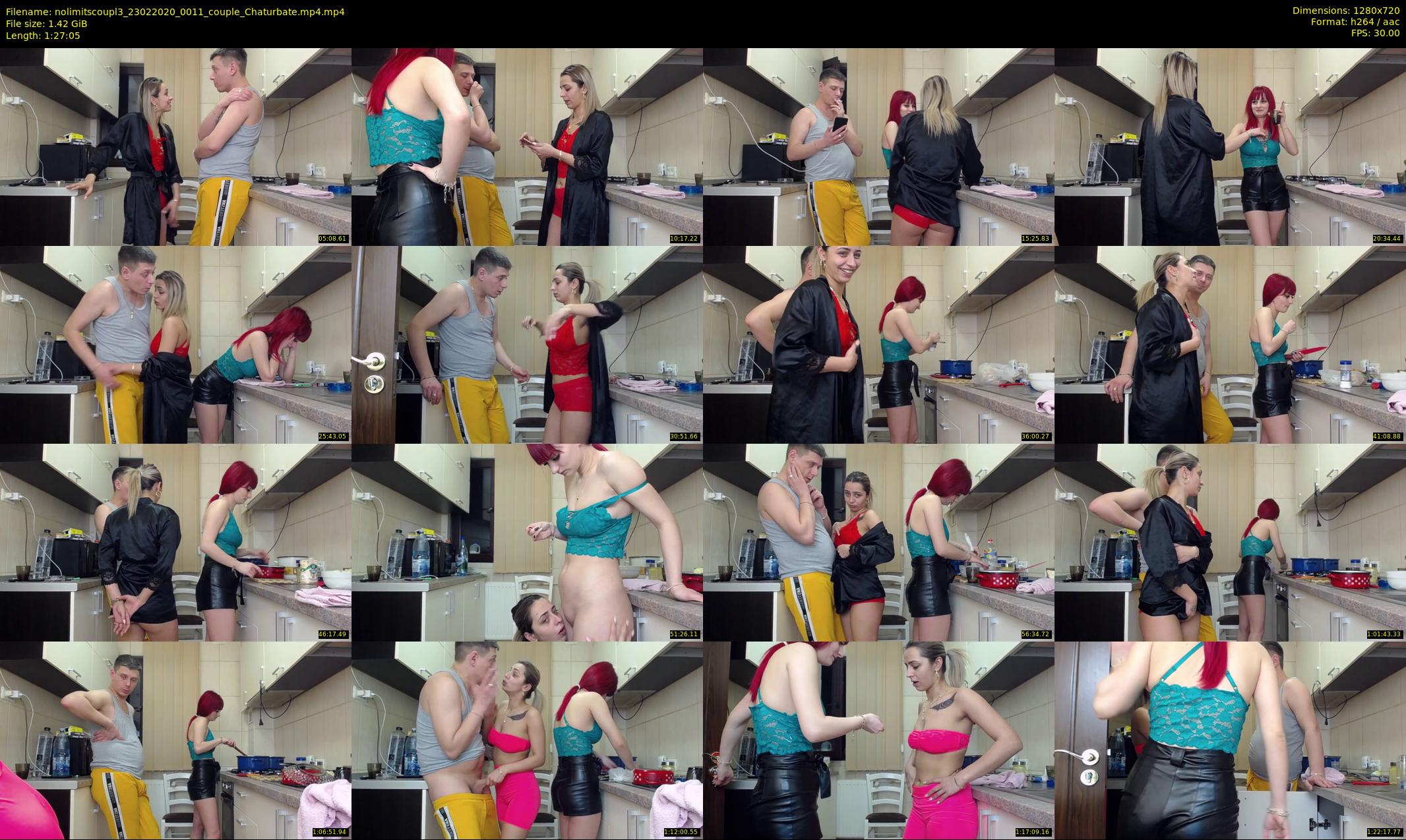nolimitscoupl3 — 88 minute Chaturbate couple cam show recording, 720p, Feb 23, 2020
