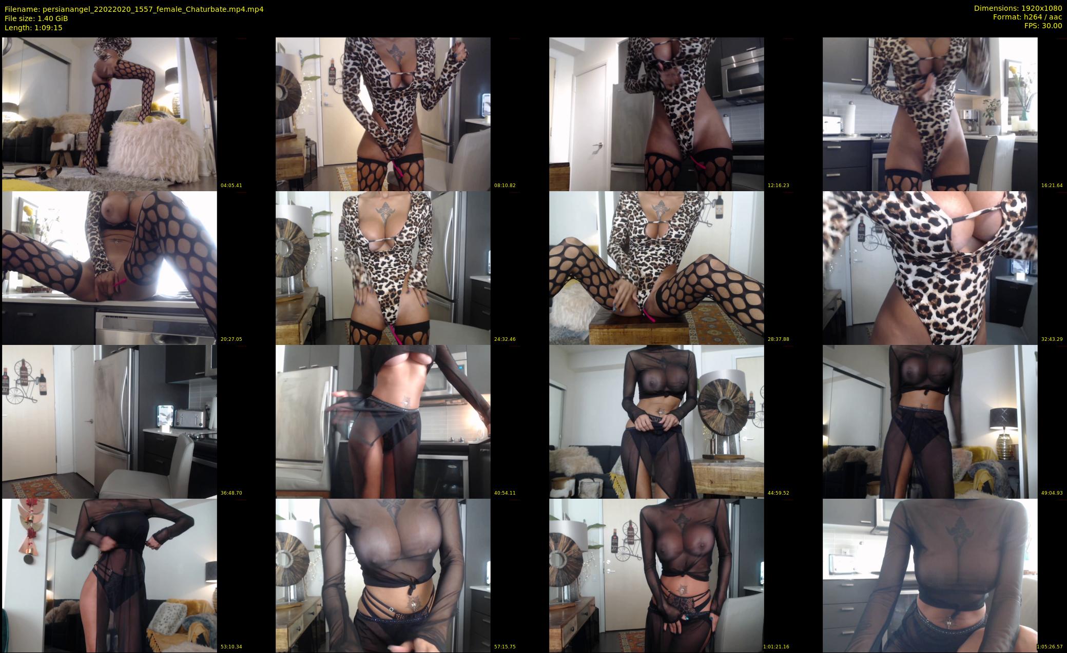 persianangel — 70 minute Chaturbate female cam show recording, 1080p, Feb 22, 2020