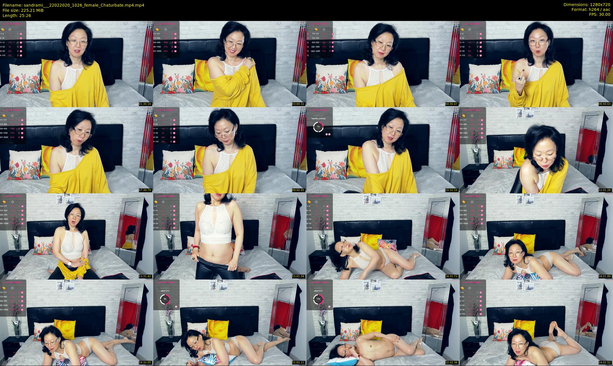 sandrami__ — 26 minute Chaturbate female cam show recording, 720p, Feb 22, 2020