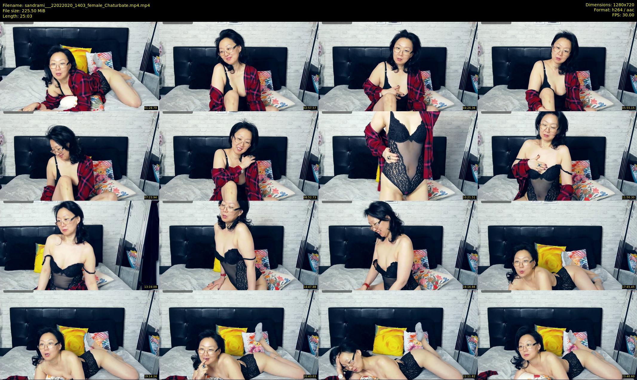 sandrami__ — 26 minute Chaturbate female cam show recording, 720p, Feb 22, 2020