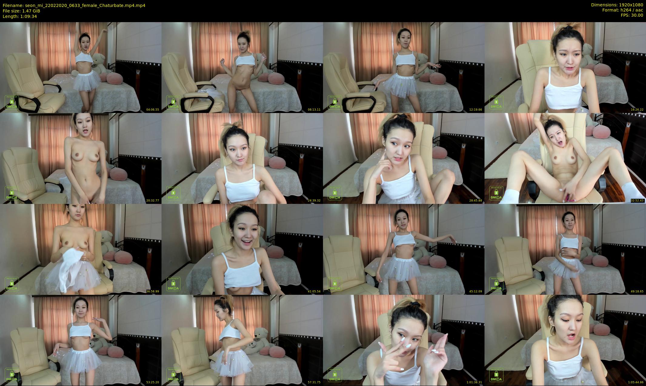 seon_mi — 70 minute Chaturbate female cam show recording, 1080p, Feb 22, 2020
