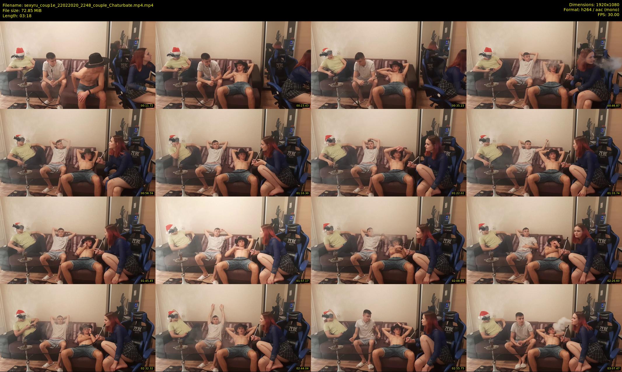 sexyru_coup1e — 4 minute Chaturbate couple cam show recording, 1080p, Feb 22, 2020