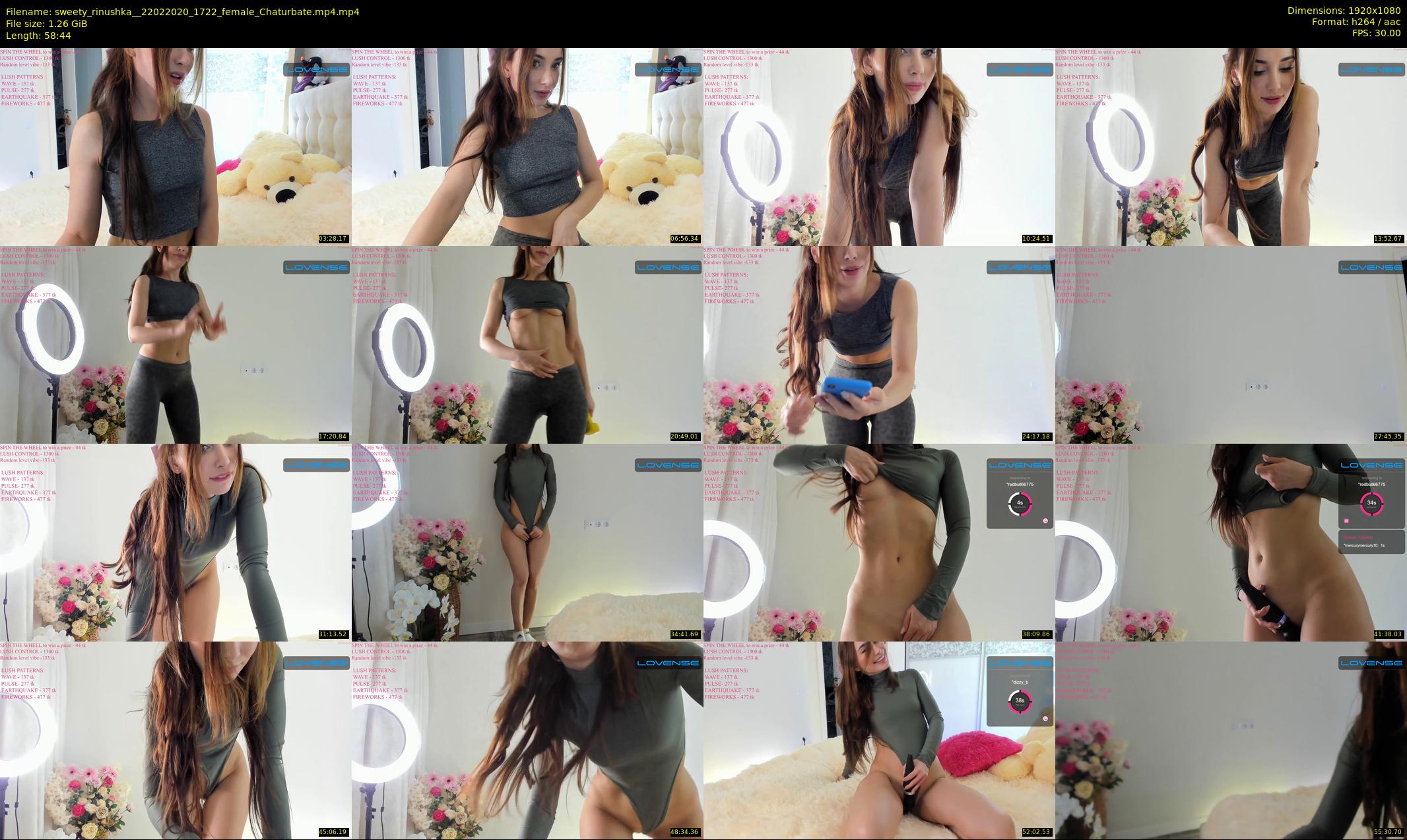 sweety_rinushka_ — 59 minute Chaturbate female cam show recording, 1080p, Feb 22, 2020