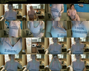 viodetta — 25 minute Chaturbate female cam show recording, 480p, Feb 23, 2020