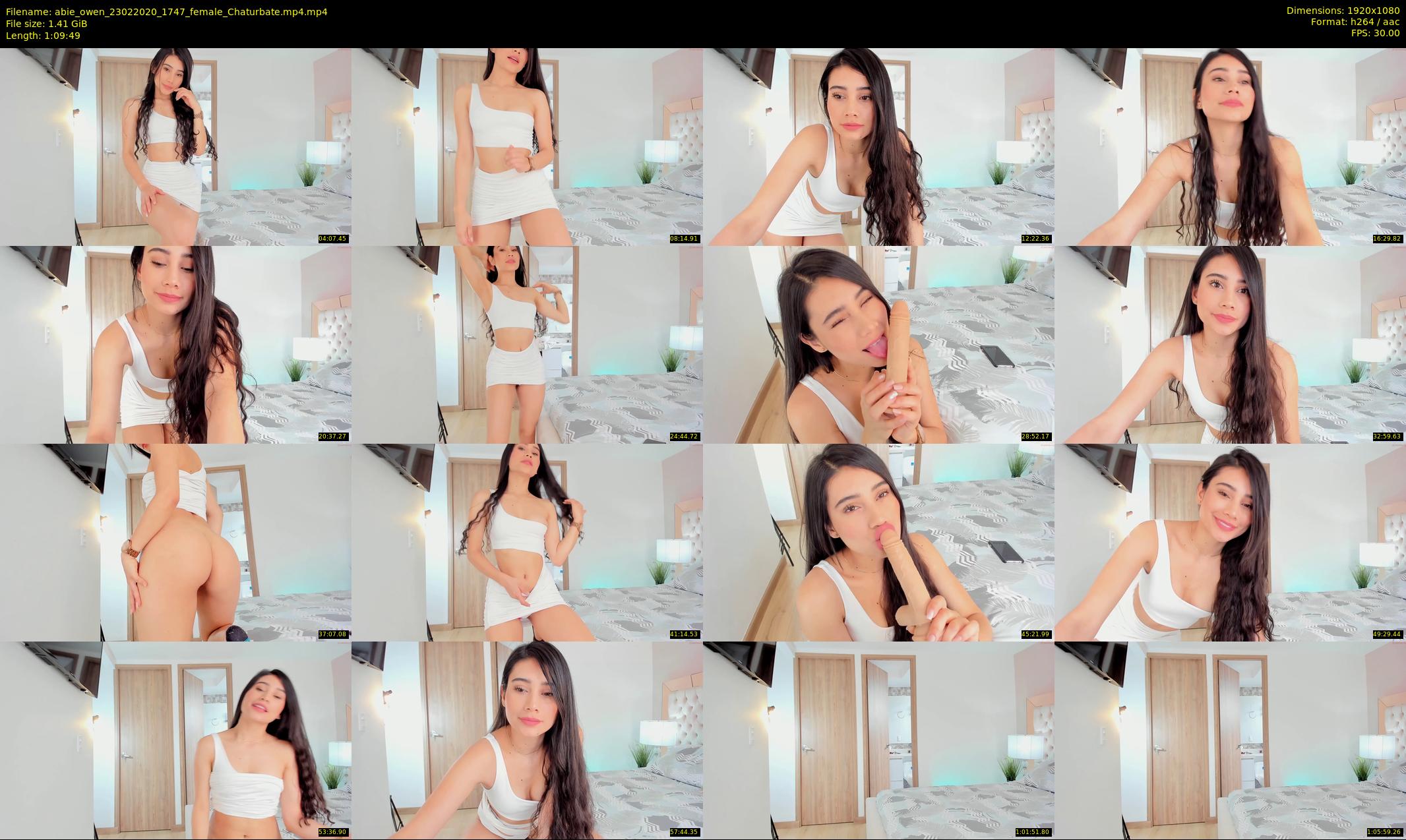 abie_owen — 70 minute Chaturbate female cam show recording, 1080p, Feb 23, 2020