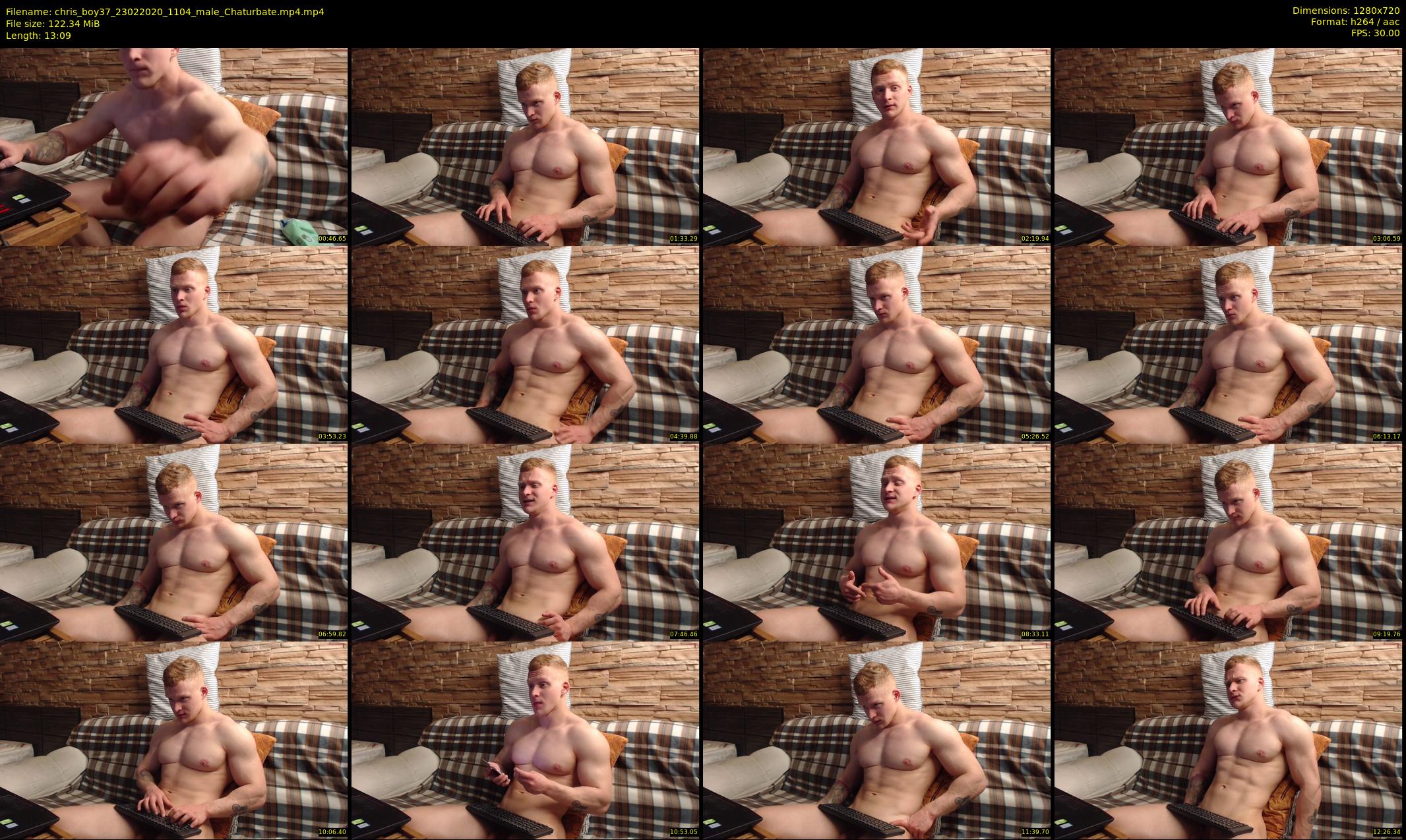 chris_boy37 — 14 minute Chaturbate male cam show recording, 720p, Feb 23, 2020