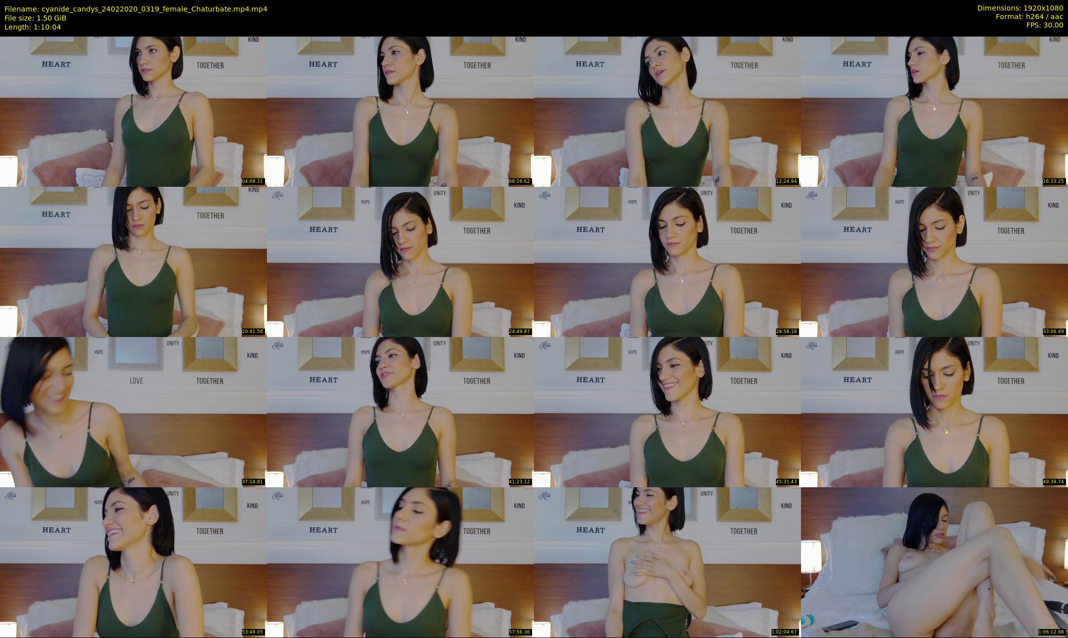 cyanide_candys — 71 minute Chaturbate female cam show recording, 1080p, Feb 24, 2020