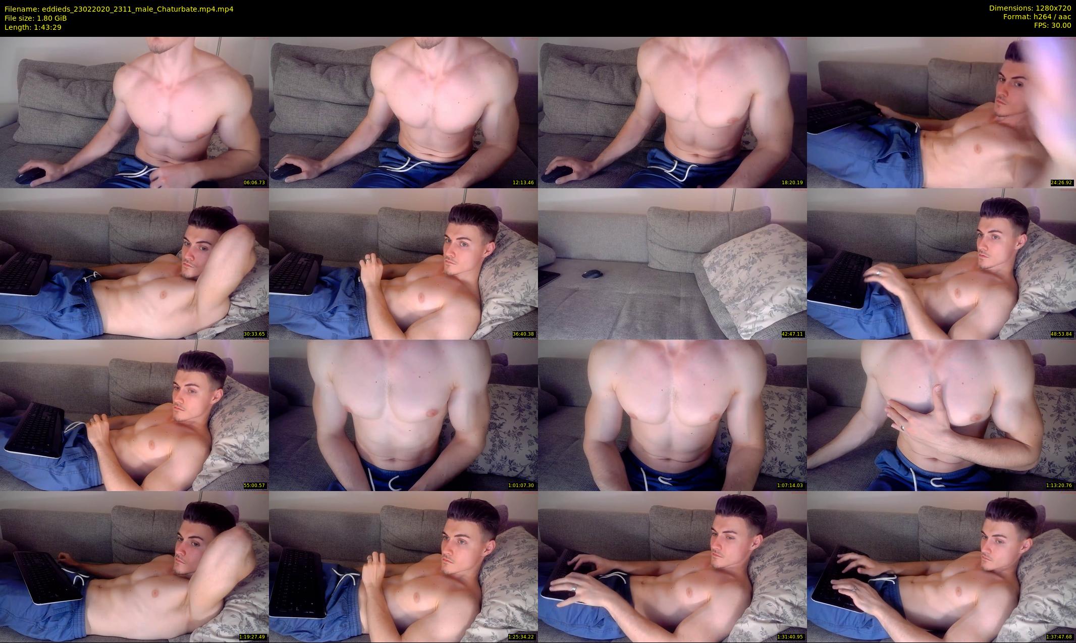 eddieds — 104 minute Chaturbate male cam show recording, 720p, Feb 23, 2020