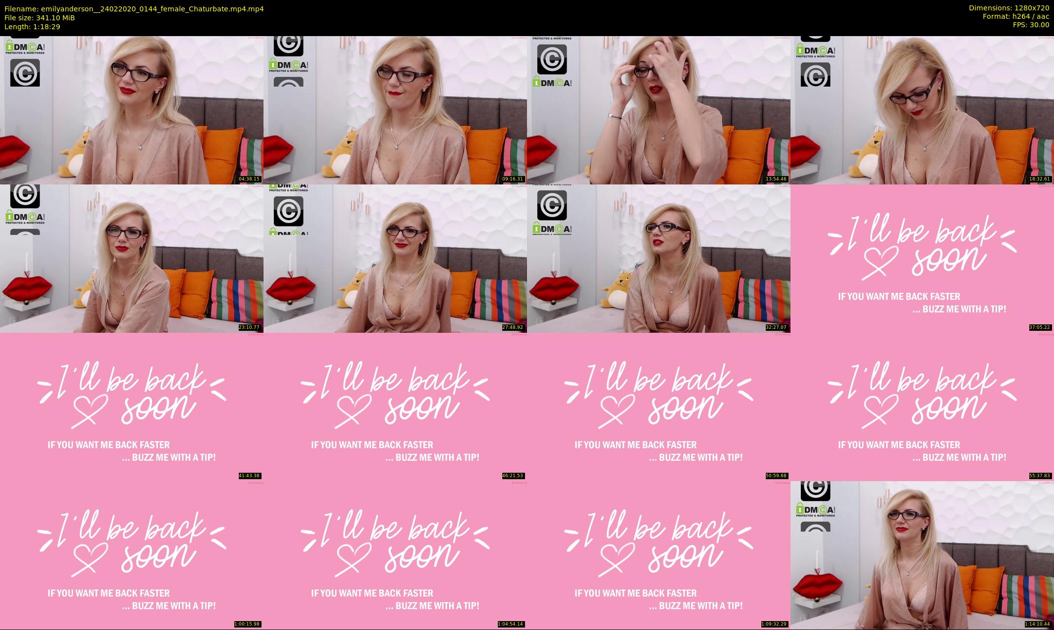 emilyanderson_ — 79 minute Chaturbate female cam show recording, 720p, Feb 24, 2020