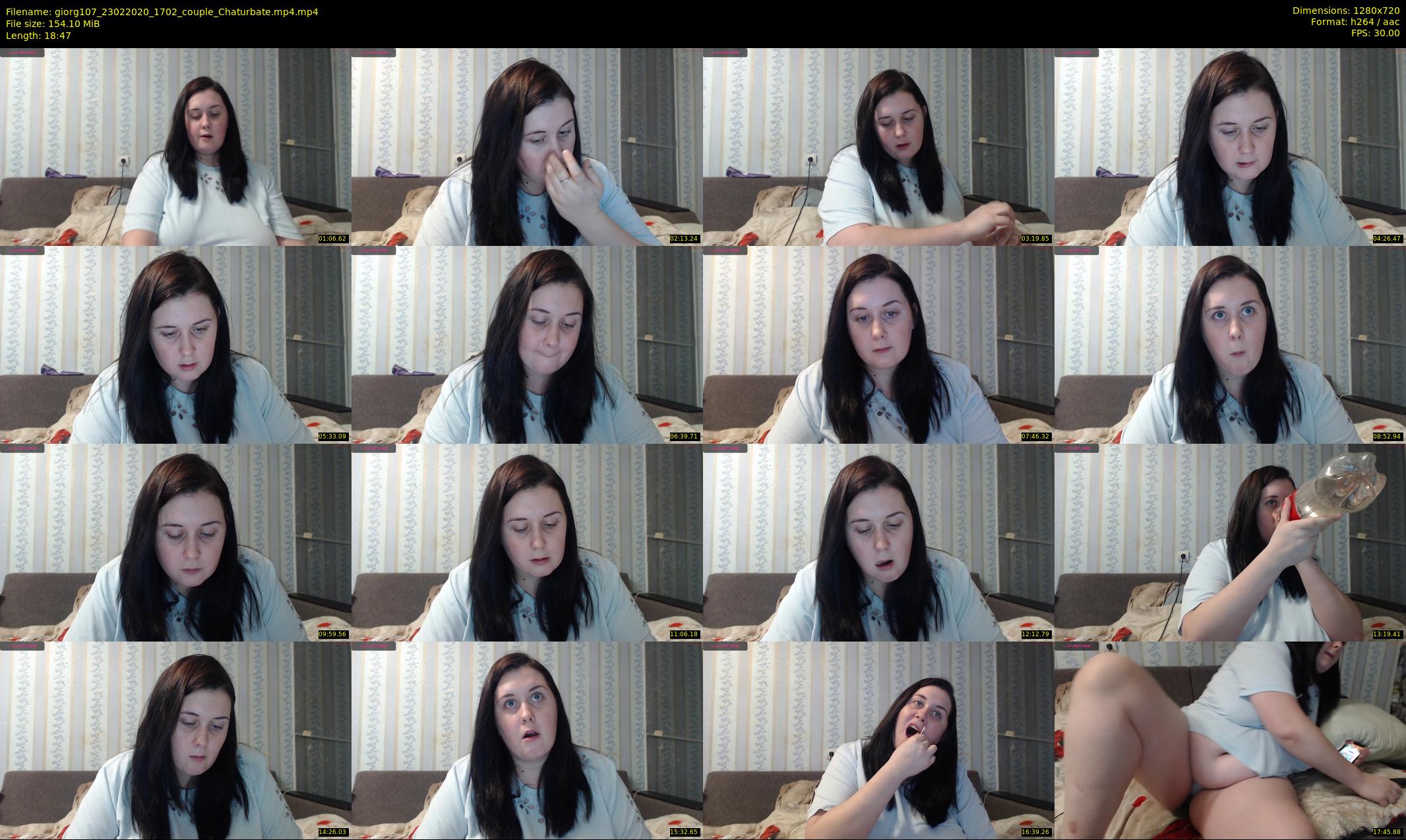 giorg107 — 19 minute Chaturbate couple cam show recording, 720p, Feb 23, 2020