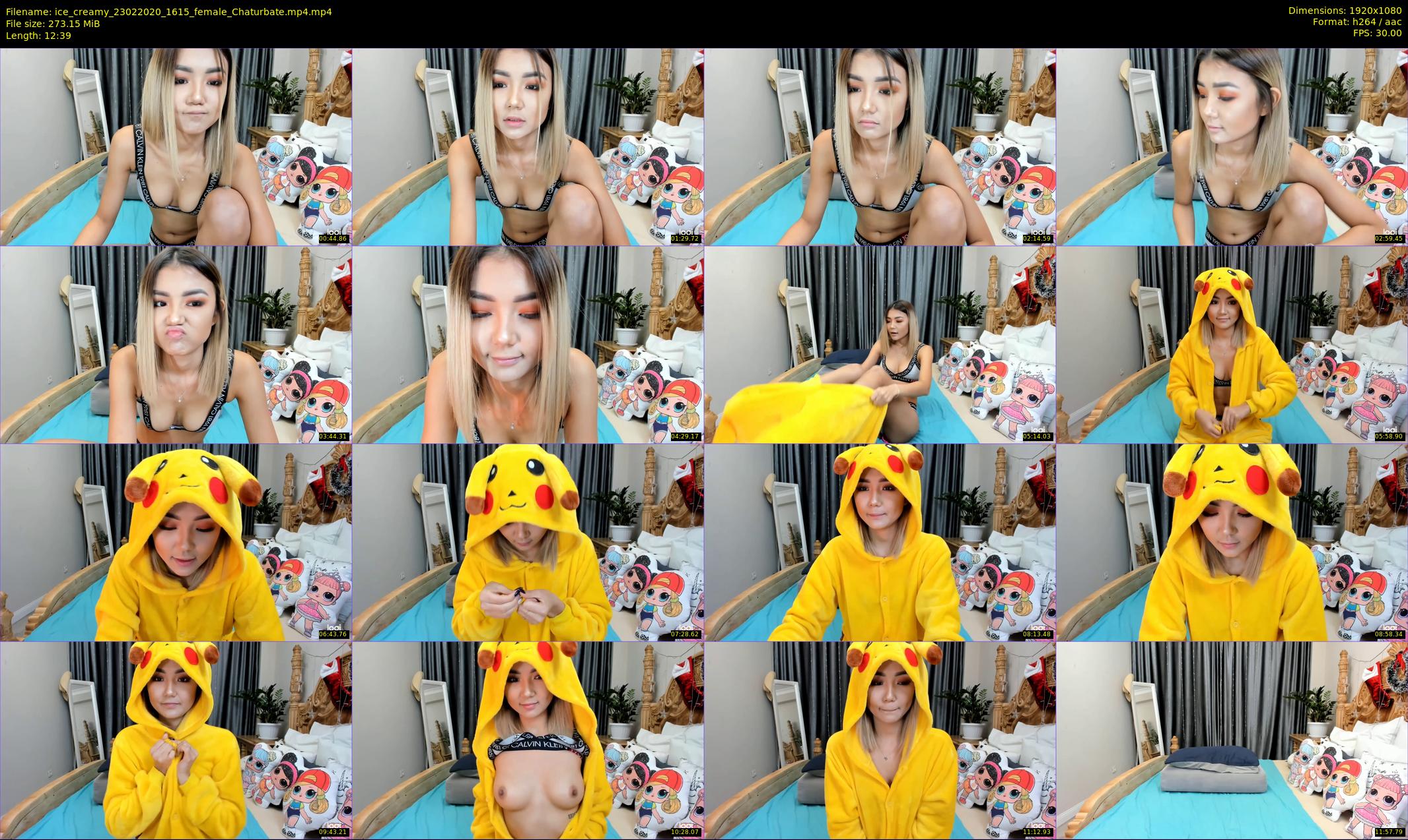 ice_creamy — 13 minute Chaturbate female cam show recording, 1080p, Feb 23, 2020