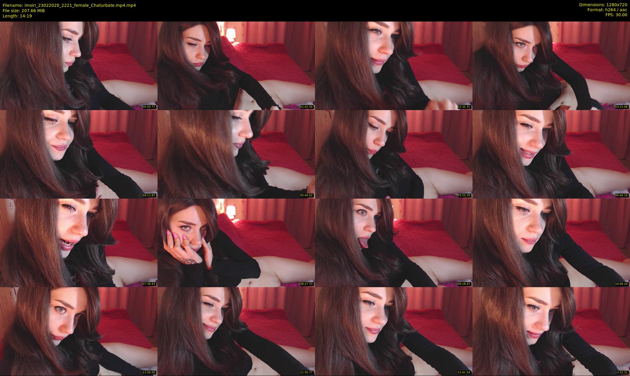 imsiri — 15 minute Chaturbate female cam show recording, 720p, Feb 23, 2020