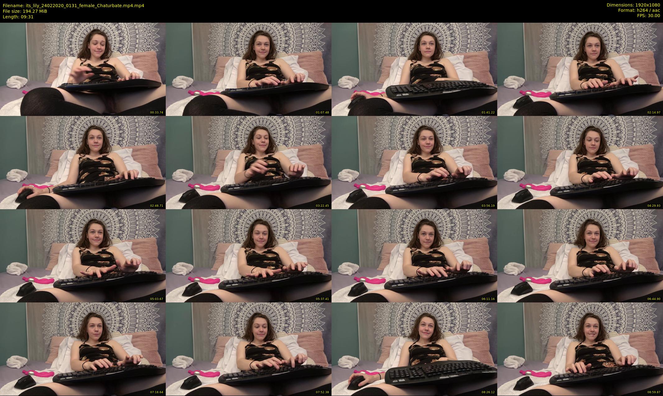 its_lily — 10 minute Chaturbate female cam show recording, 1080p, Feb 24, 2020