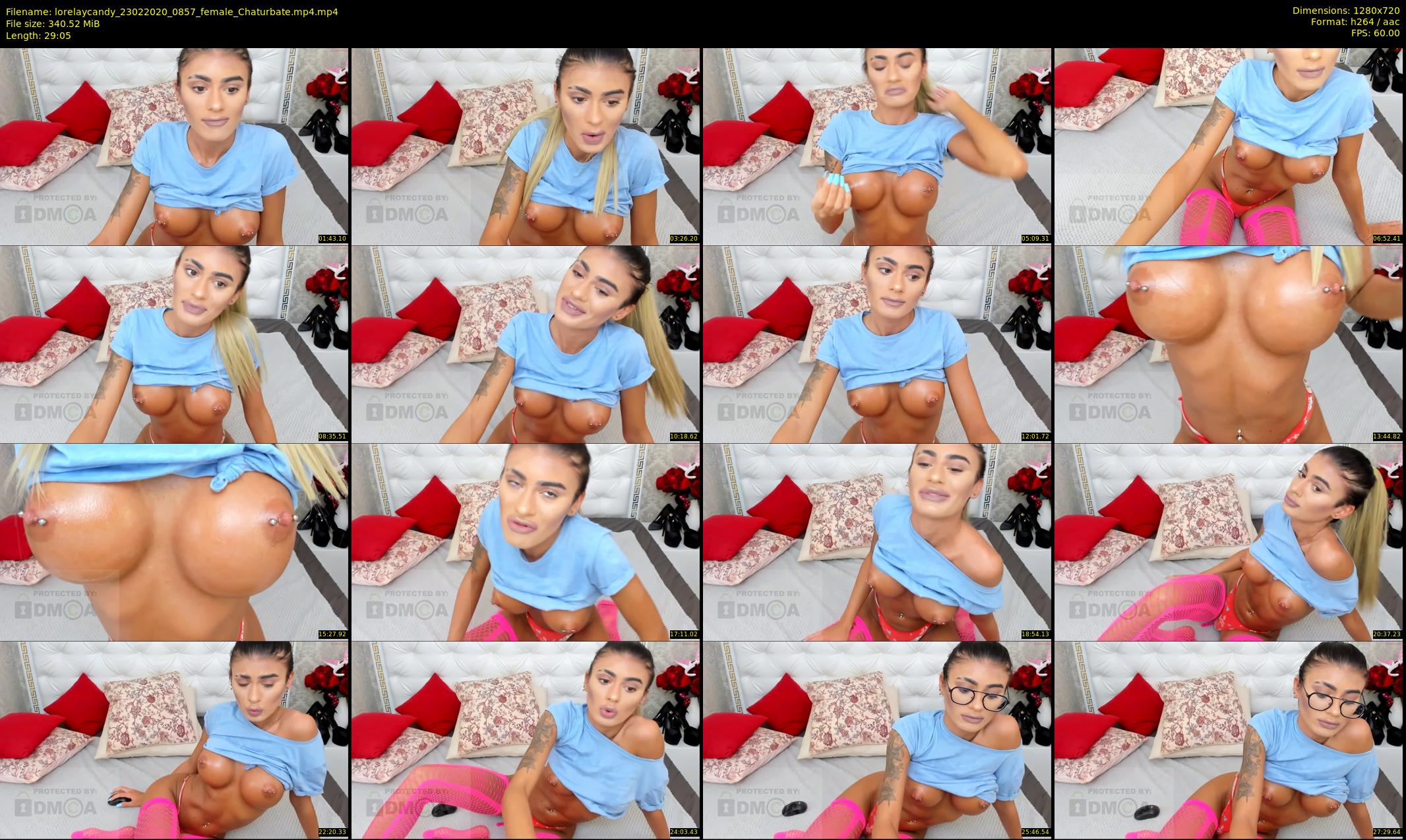 lorelaycandy — 30 minute Chaturbate female cam show recording, 720p, Feb 23, 2020